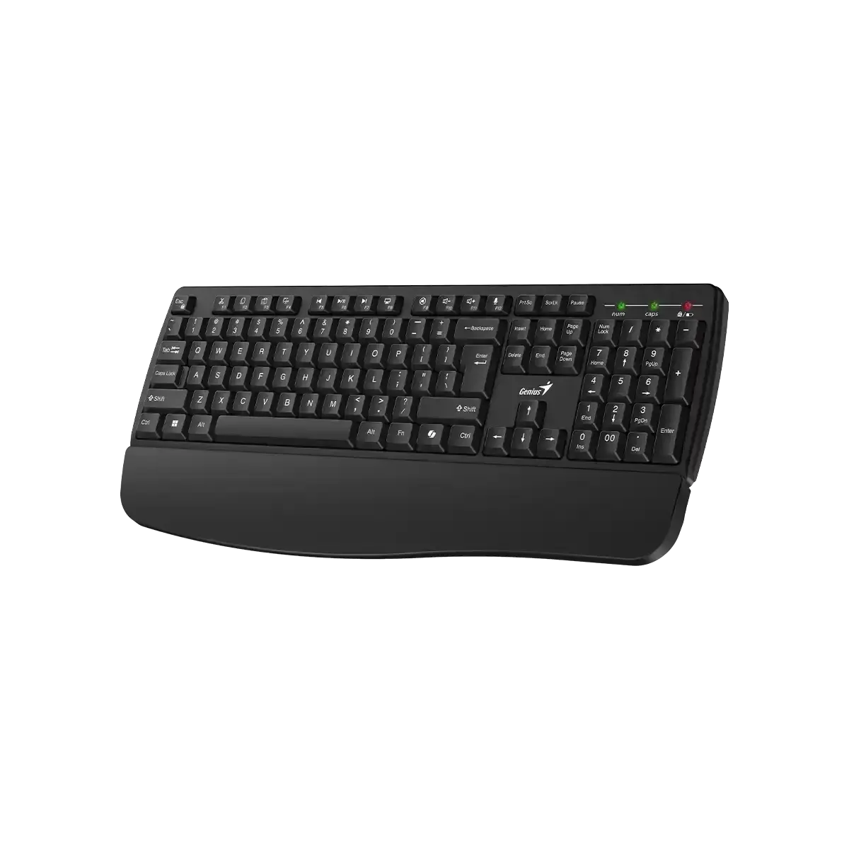 კლავიატურა Genius, KB-7123, Keyboard, AI Copilot, Black