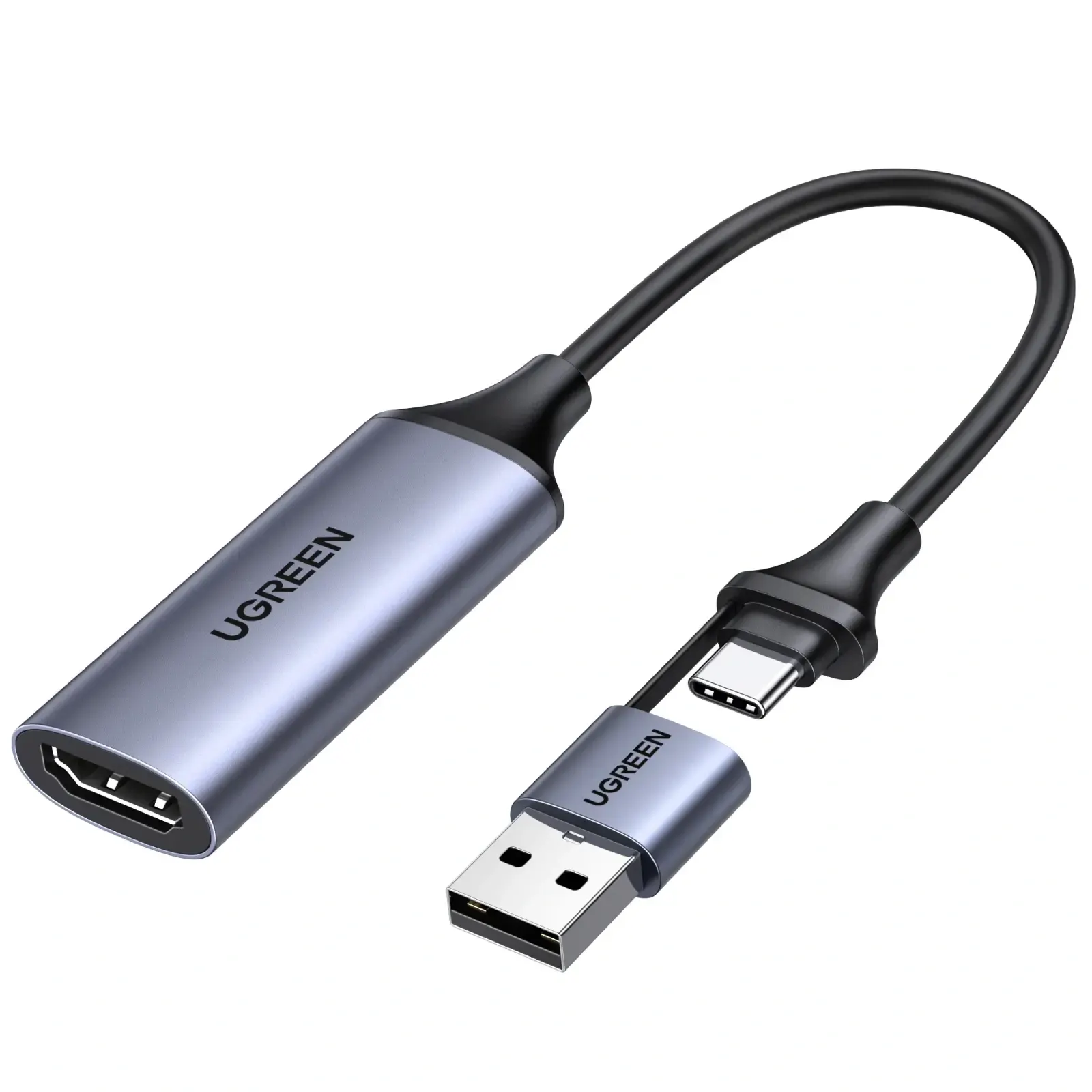 CM489 (40189), UNITEK, Adapter, 4K HDMI to USB/Type-C adapter.