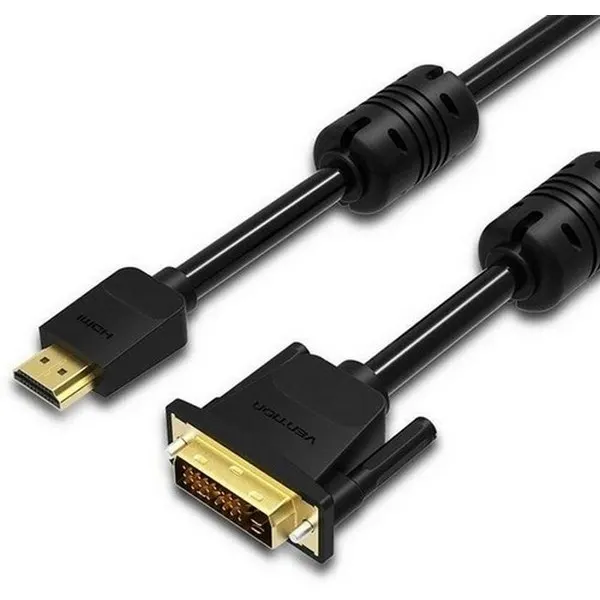HDMI კაბელი VENTION HDMI to DVI Cable 3M