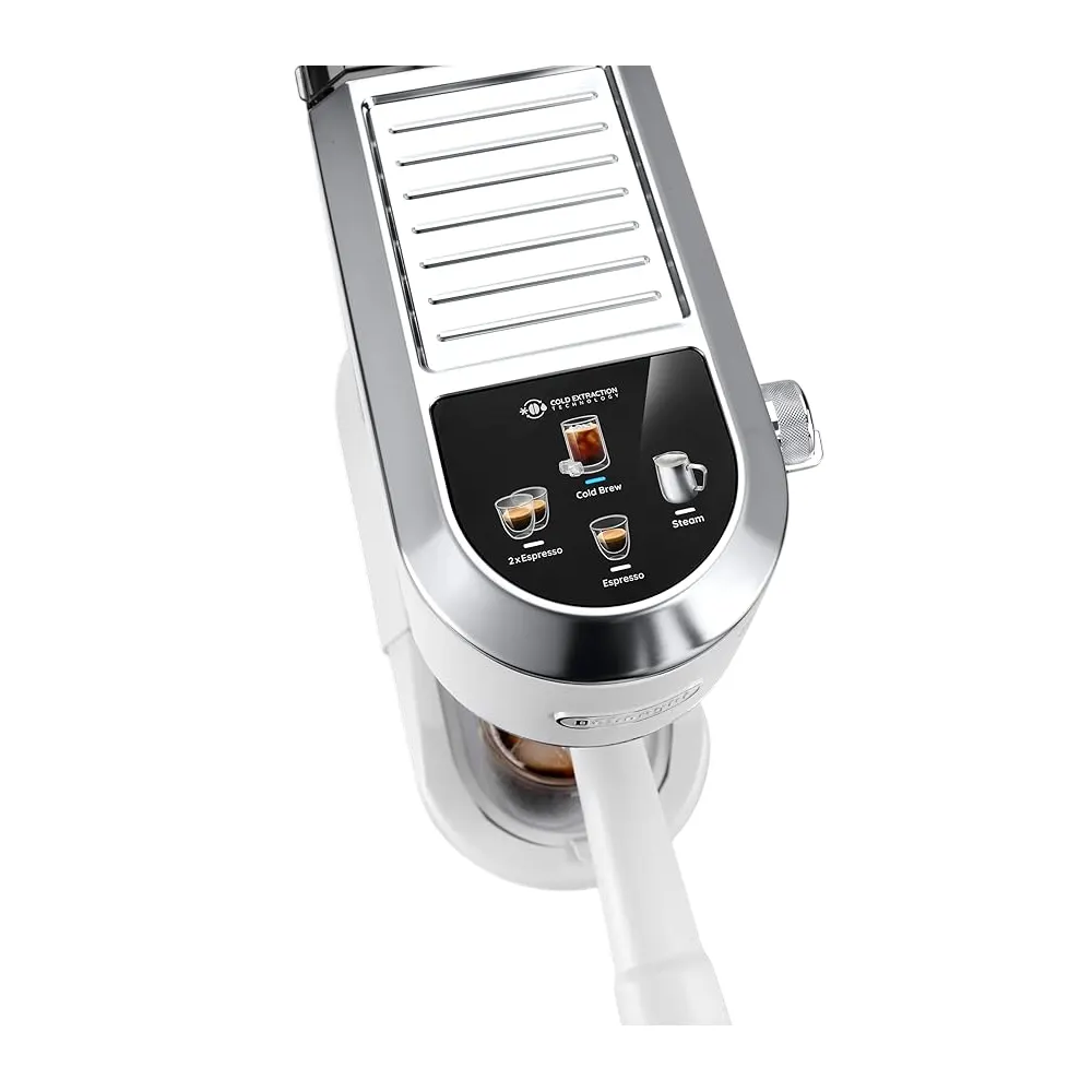 DeLonghi ‎EC890.WI Dedica Duo, 1450W, 1.1L, Coffee Machine, White