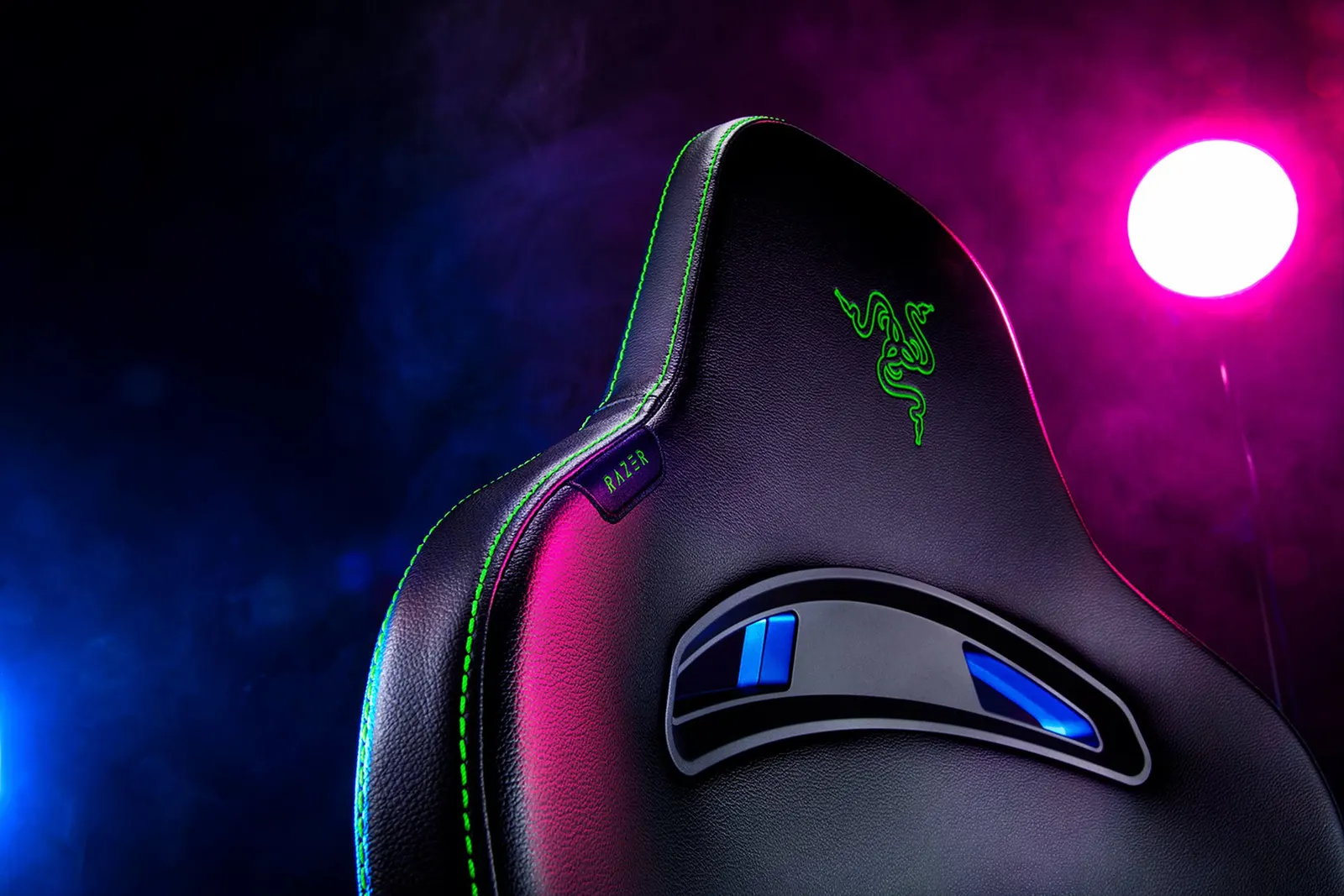 გეიმერული სავარძელი Razer Chair Enki X PU Leather, 2D-Armrests, black-green