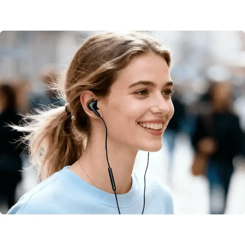 ყურსასმენი Edifier P230, Headphones, Wired, Type-c, IP54, Black