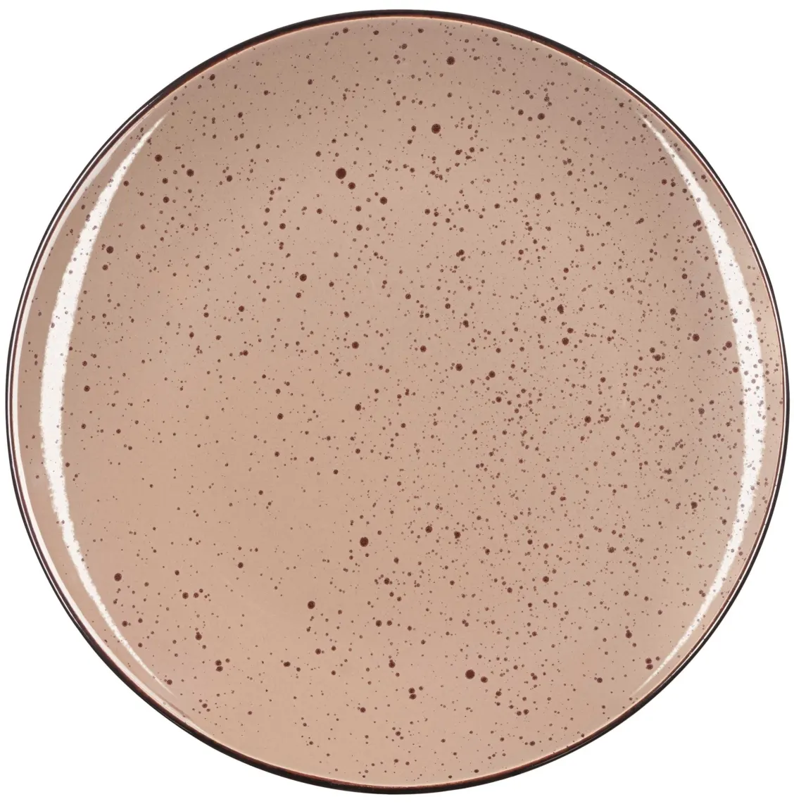 თეფში ARDESTO Dinner plate Emilia, 27.5cm, ceramic, brown