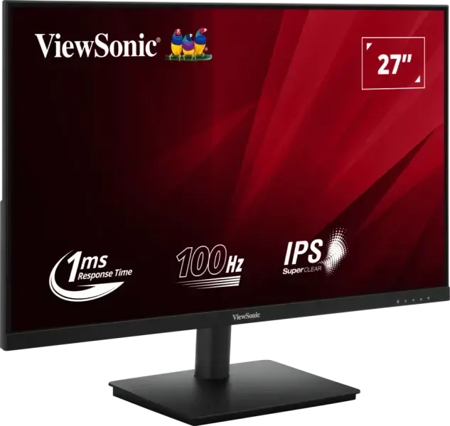 მონიტორი VA270-H, ViewSonic 27" IPS FHD LED(1920x1080) 1ms, 100Hz, 250 cd/m², 1,000:1, 178º/178º,VGA,HDMI
