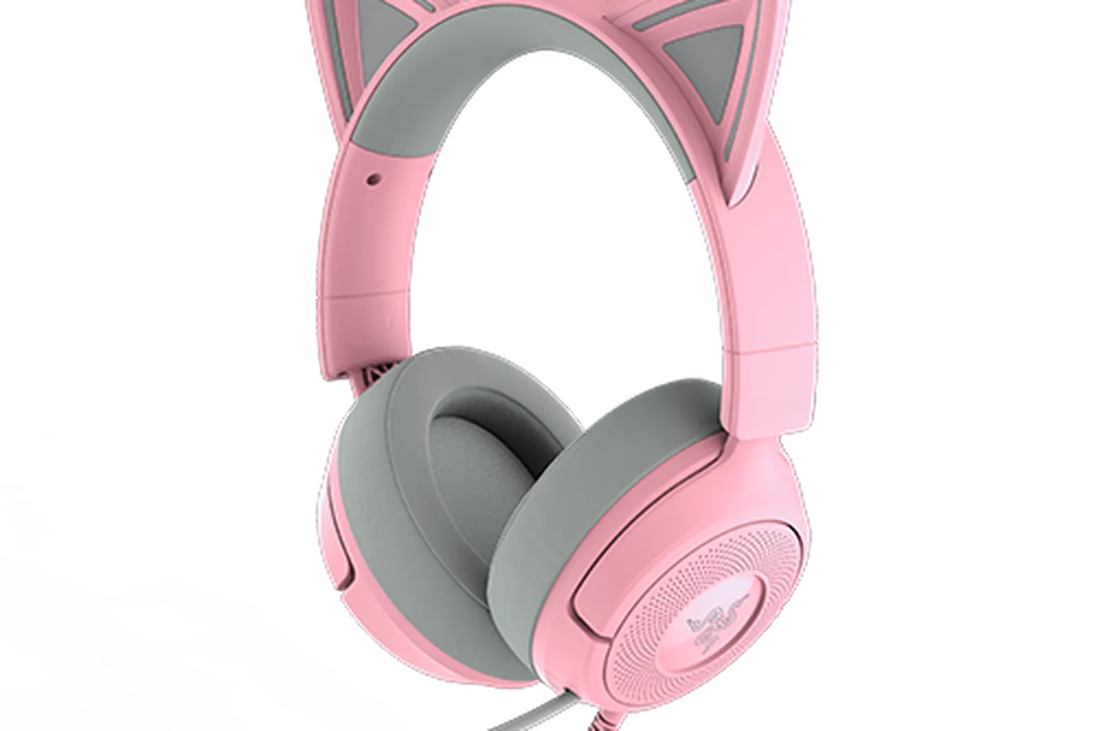 ყურსასმენი Razer Headset Kraken Kitty V3 X, mini-jack, 1.3m, quartz