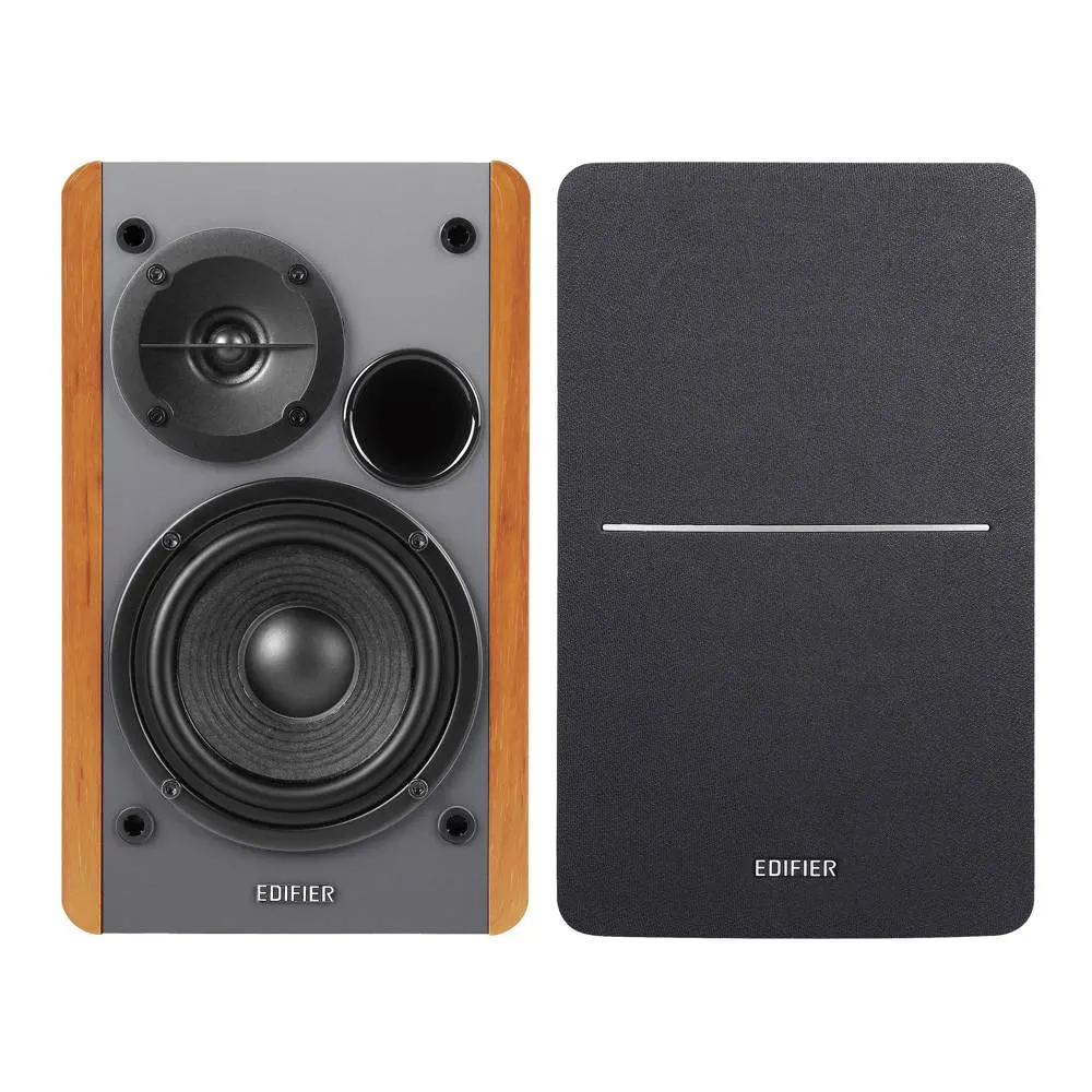 სტუდიური მონიტორი Edifier R1280Ts Active 2.0 Bookshelf Speaker Set, 42W RMS, Brown