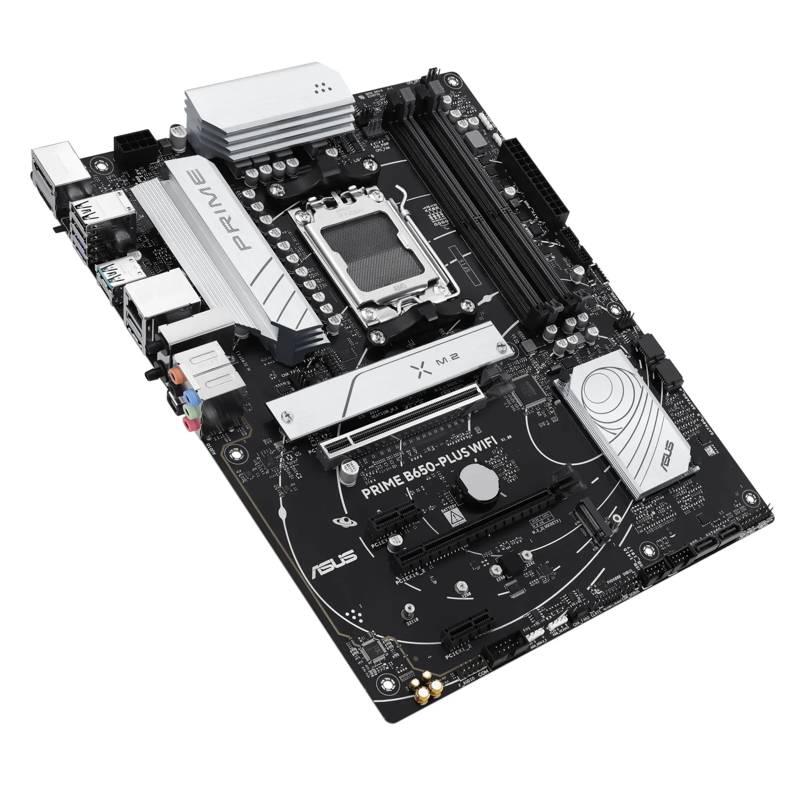დედაპლატა ASUS Motherboard PRIME B650-PLUS WIFI sAM5 B650 4xDDR5 M.2 HDMI DP WiFi BT ATX