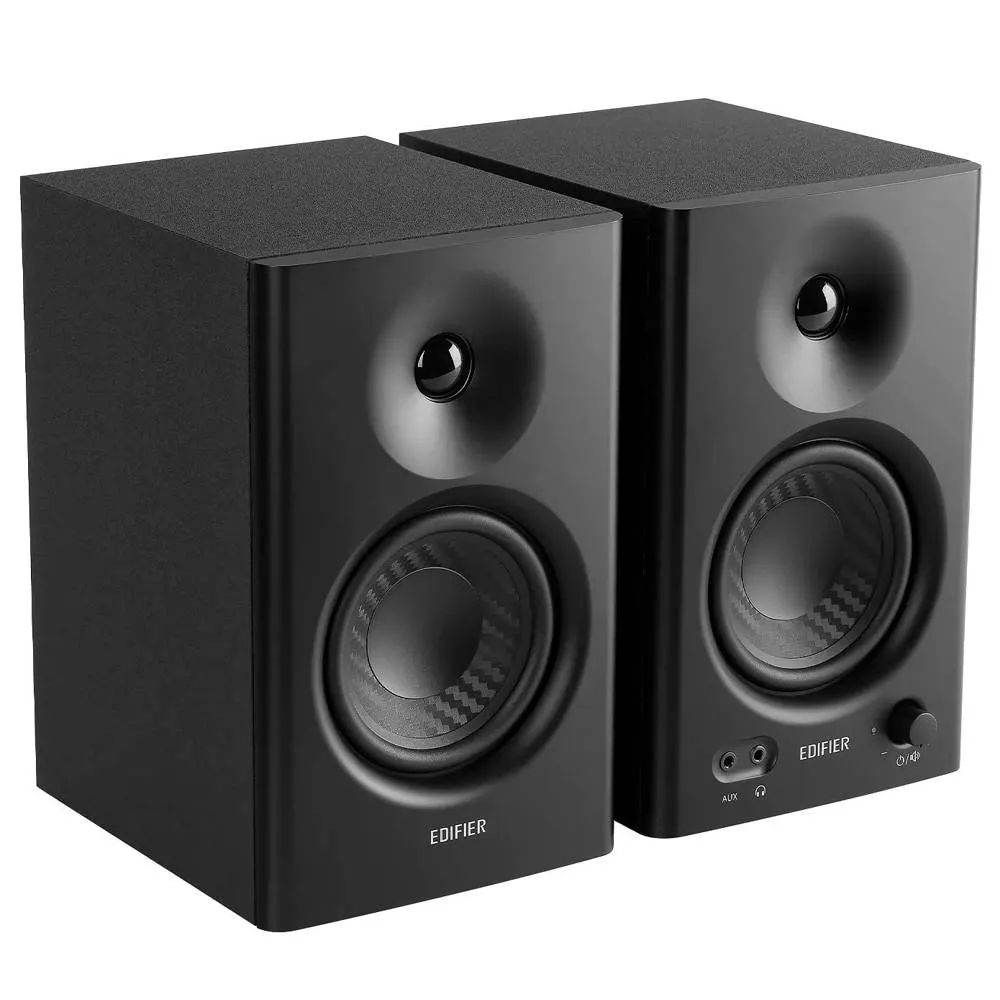 Edifier MR4, 42W, TRS, RCA, AUX, Speaker, Black