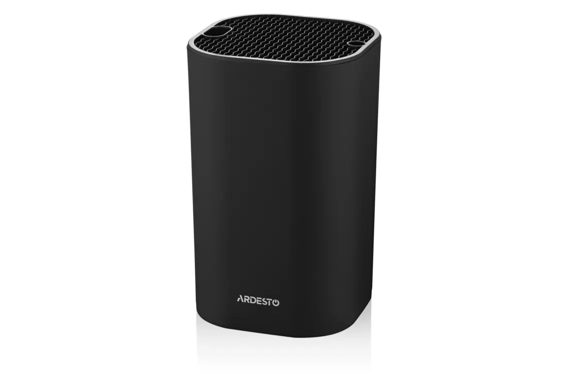 დანების სადგამი Ardesto Knife Block Gemini, 23cm, plastic, black