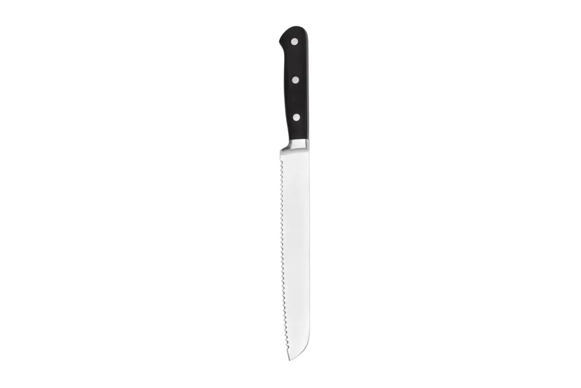 დანა Ardesto Bread Knife Black Mars, 20.3cm, stainless steel, wood, black