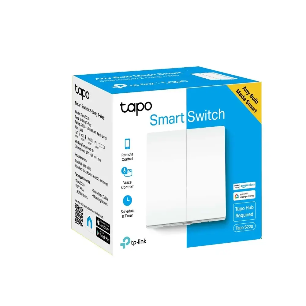 ჭკვიანი ჩამრთველი TP-LINK Tapo S220