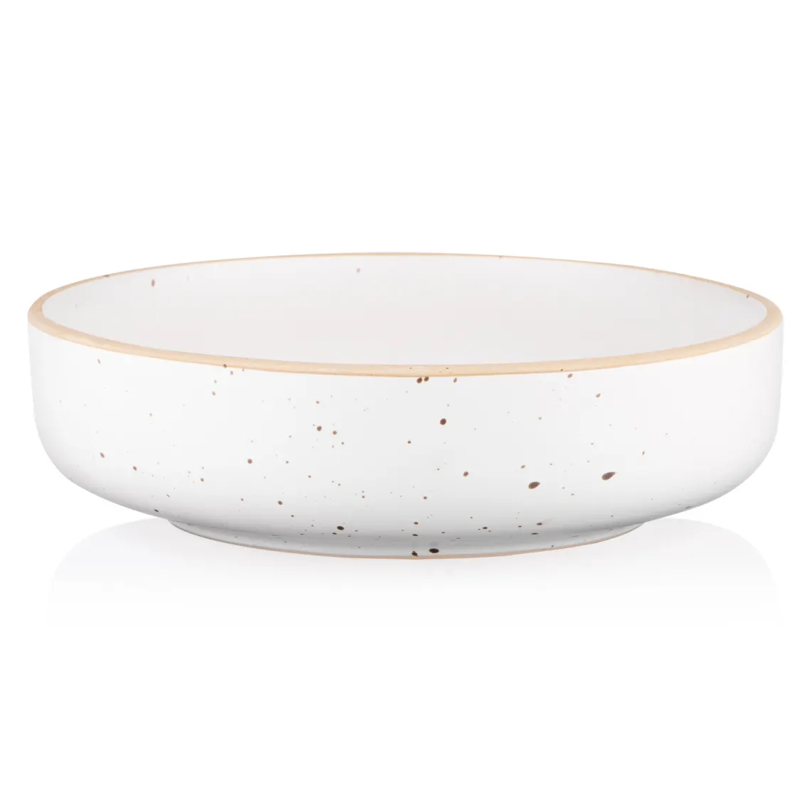 Soup plate ARDESTO Midori 680ml, 18.5cm, ceramic, white