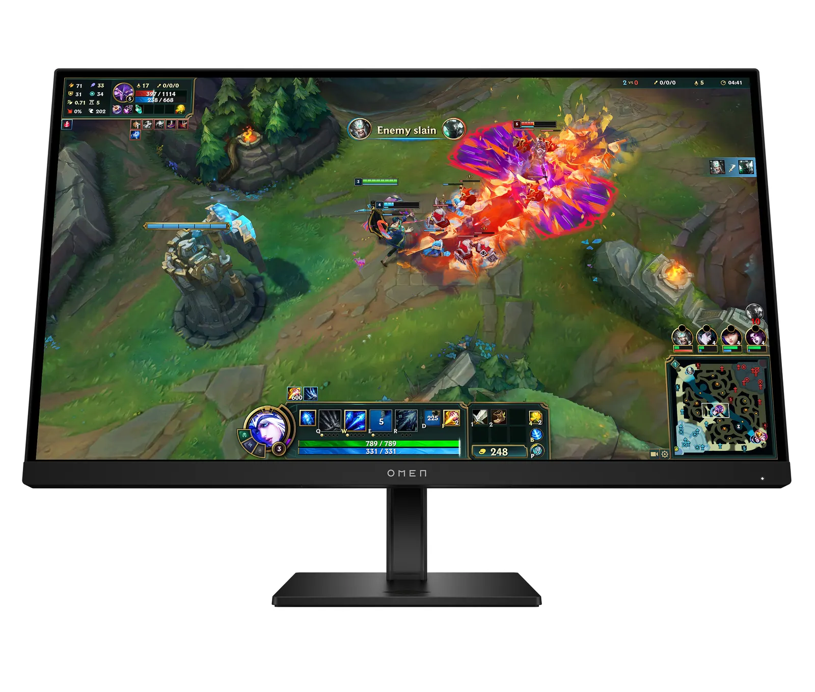 OMEN 27 inch QHD 180Hz Gaming Monitor - OMEN 27q G2
