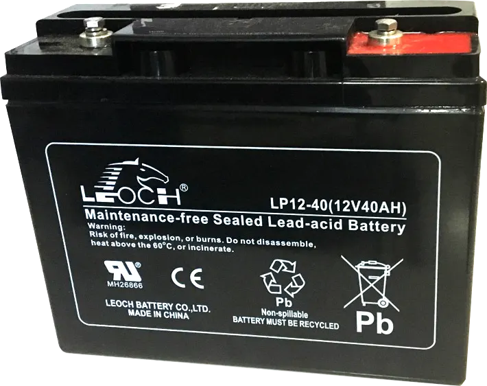 UPS-ის აკუმულატორი 12V/40AH - Leoch LP12-40