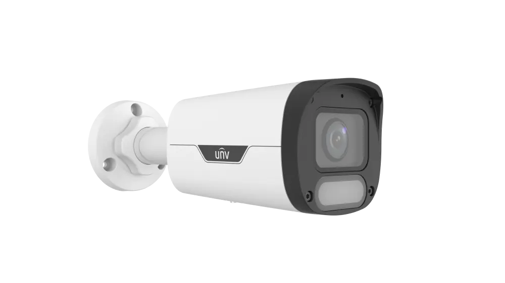 IP კამერა - 8მპ, 2.8მმ, Bullet, Mic, SD, ANR, UMD,  Wise-ISP, Uniview IPC2318LE-ADF28KM-WP