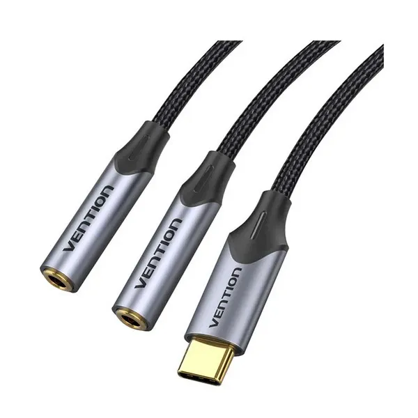 აუდიო ადაპტერი VENTION VENTION USB Type-C to 2x3.5mm Adapter