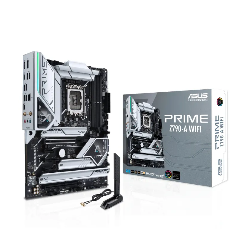 დედაპლატა ASUS Motherboard PRIME Z790-A WIFI s1700 Z790 4xDDR5 M.2 HDMI DP Wi-Fi BT ATX