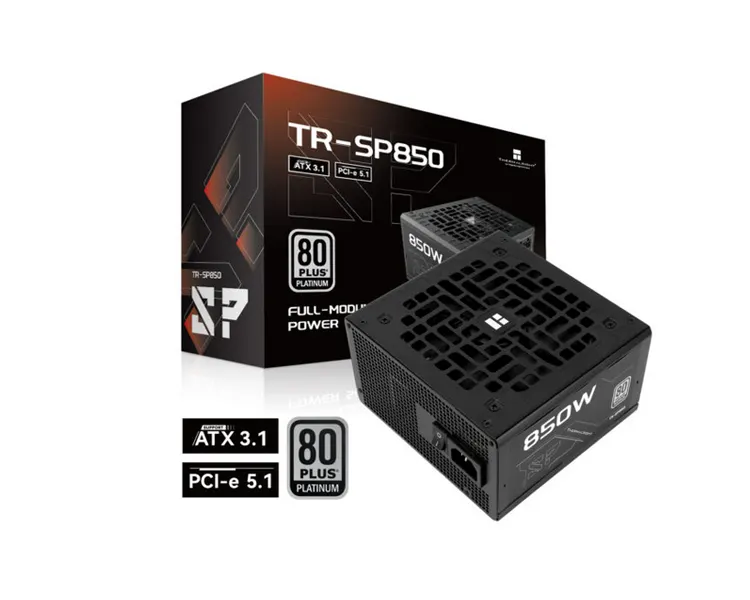 კვების ბლოკი THERMALRIGHT TR-SP850 850W 80 PLUS PLATINUM ATX 3.1 Full-Modular
