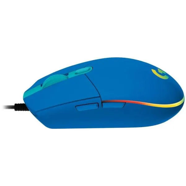 მაუსი logitech, G102, Mouse Blue