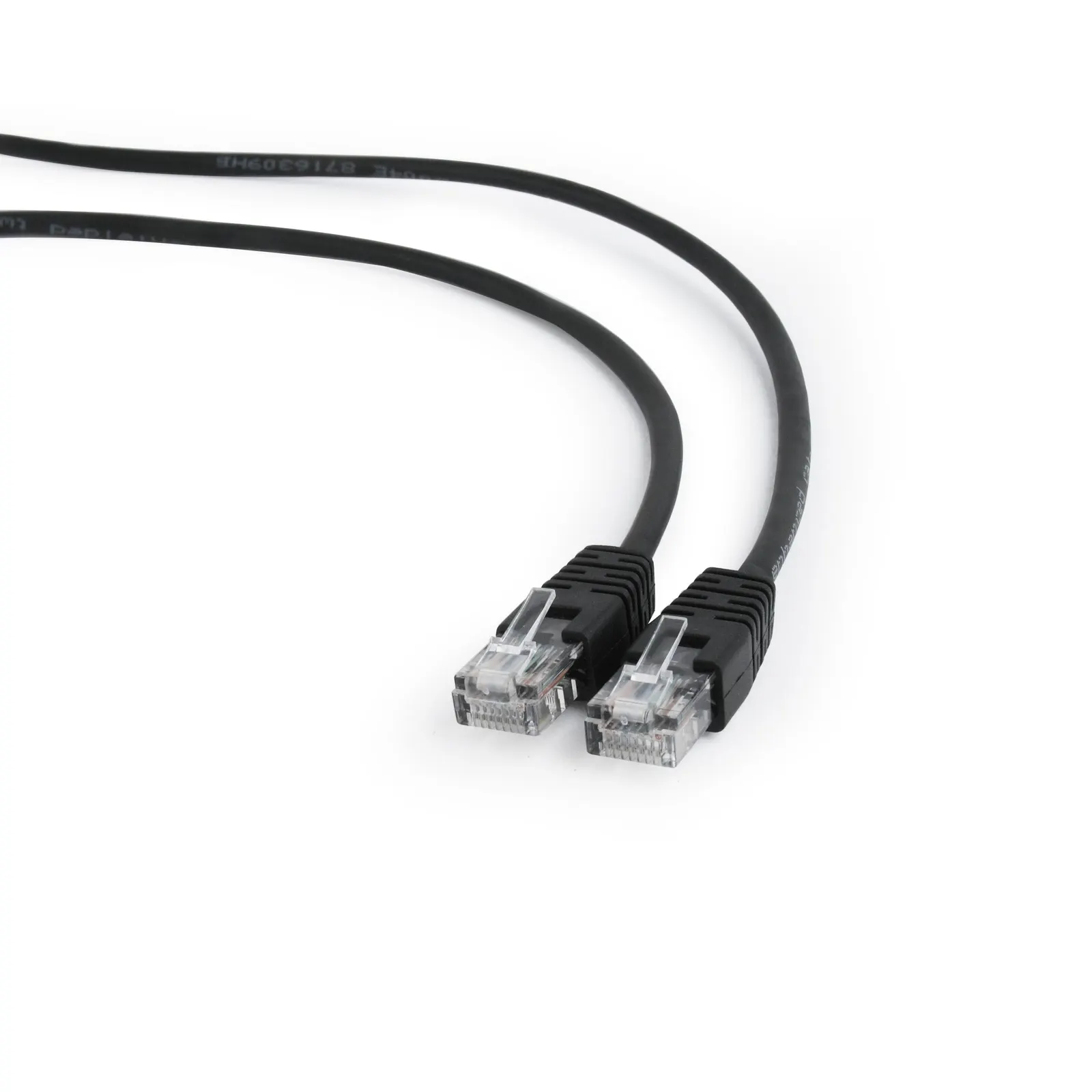 PP12-2M/BK GEMBIRD CAT5e UTP Patch cord black 2M