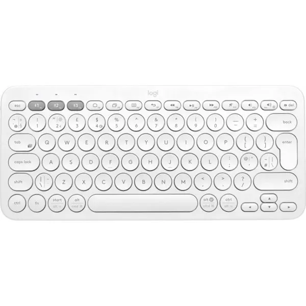 კლავიატურა Logitech K380 Bluetooth White