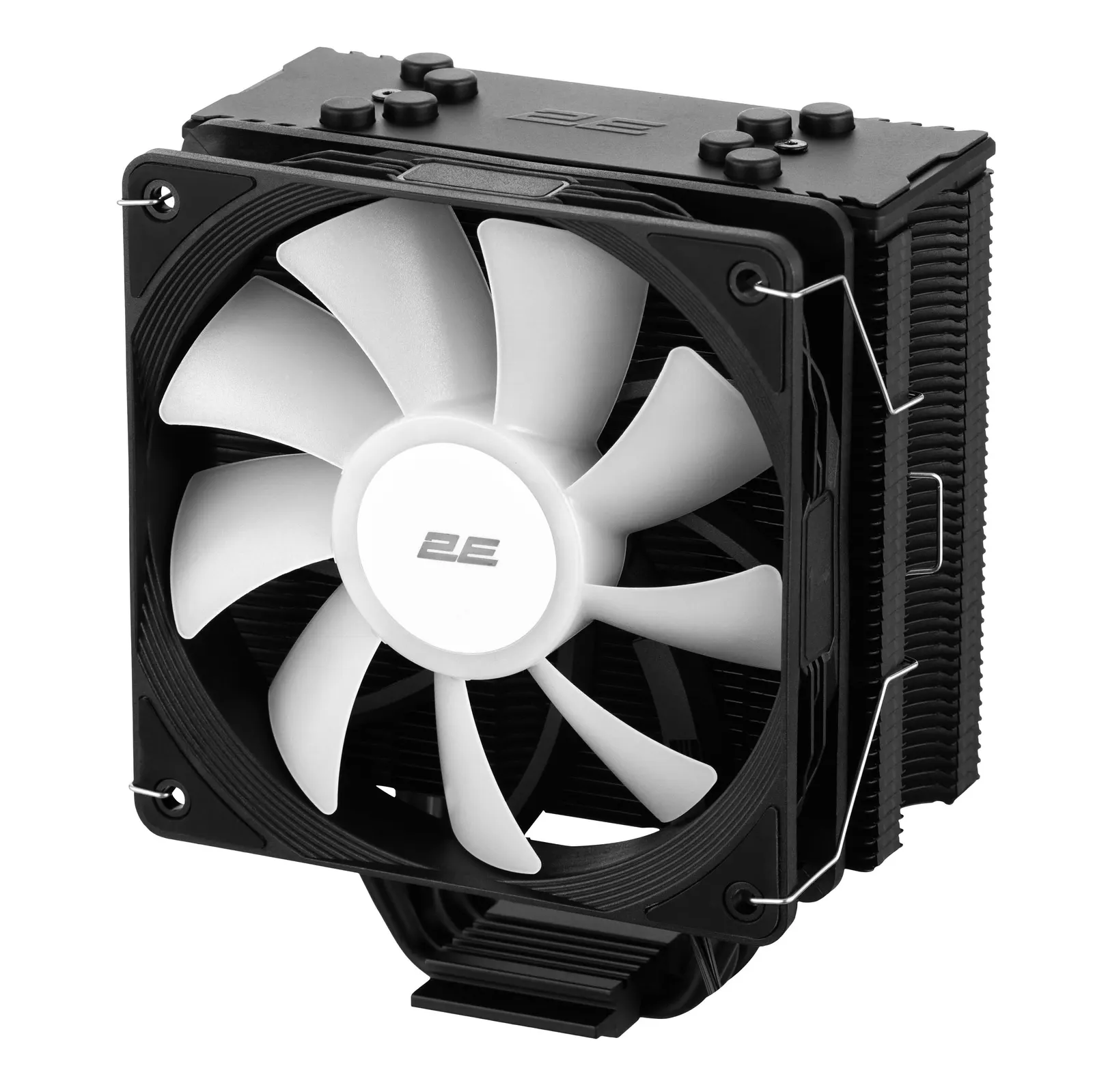 ქულერი 2E GAMING CPU cooler Air Cool ACN120B-ARGB, LGA1700, 1200, 115x, 1366, AM5, AM4, AM3, AM3+, AM2 ,AM2+, FM2, FM1 4pin PWM, 3pin +5VARGB, TDP 180W
