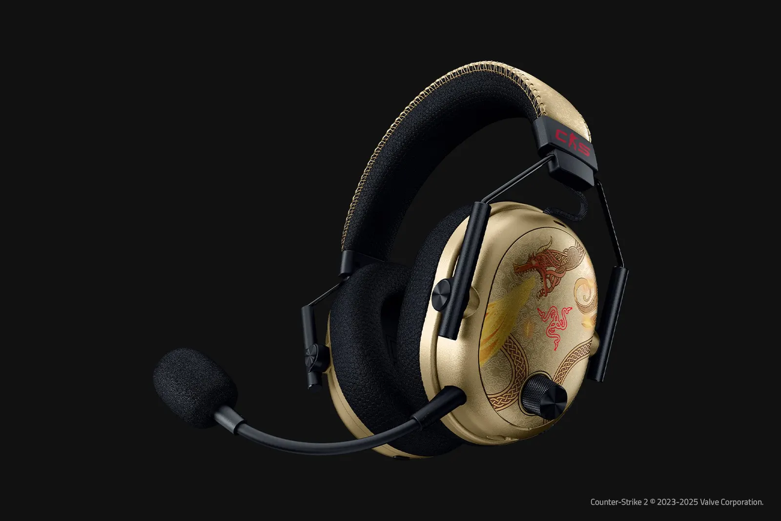 ყურსასმენი Razer Headset BlackShark V3 Pro, WL, Counter-Strike 2 Ed