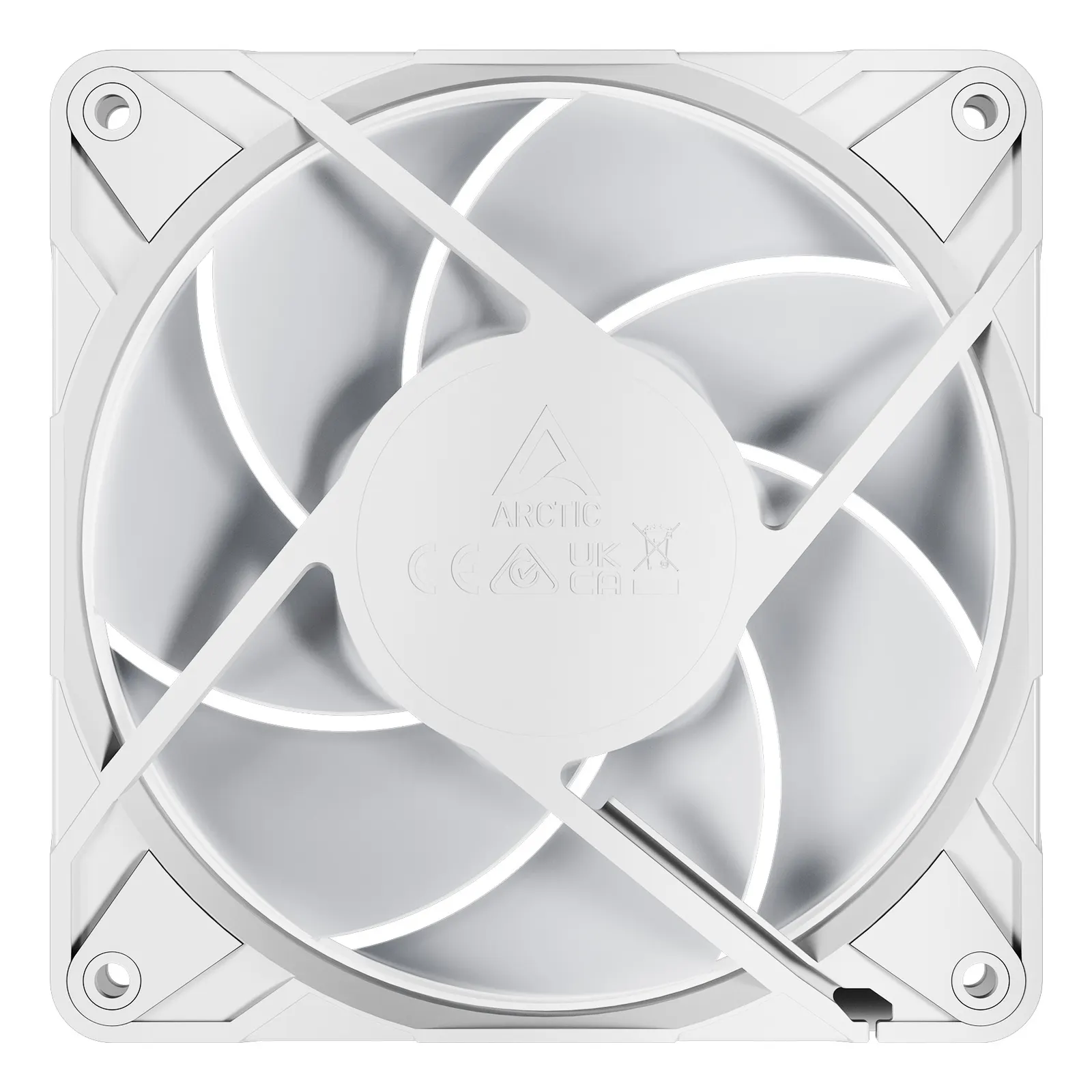 ქეისის ვენტილატორი Arctic P12 Pro A-RGB White