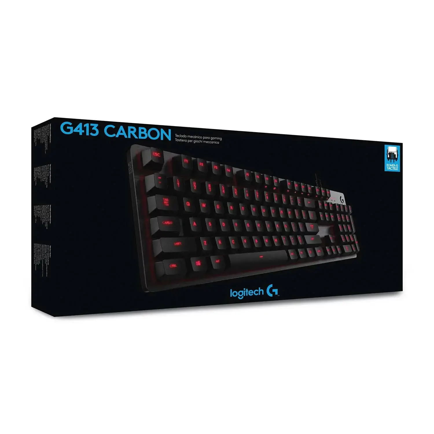 logitech, G413, Keyboard Black