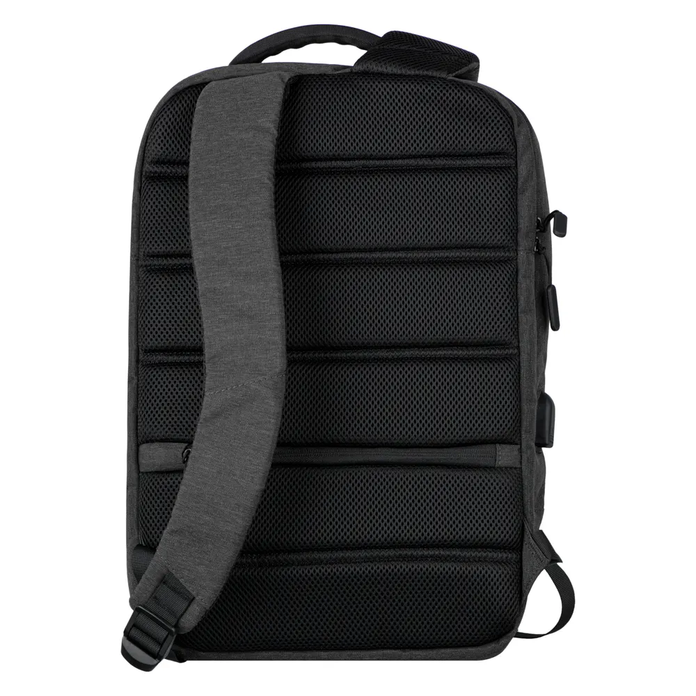 ნოუთბუქის ჩანთა 2E Backpack, Melange 16", Black