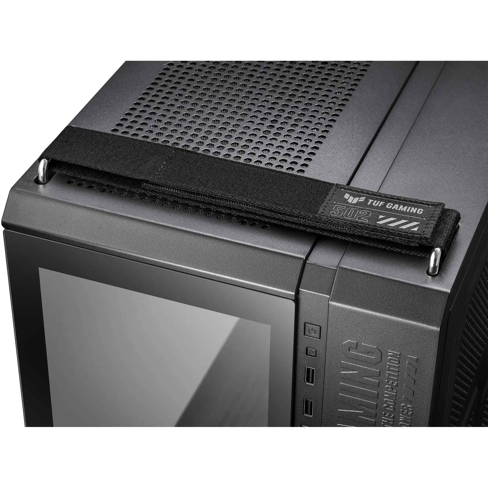 ASUS TUF Gaming GT502 PLUS – Mid Tower | ATX/mATX/Mini-ITX | TG | 4×120mm Fans (3×120mm Top + 1×120mm Rear) | Dual Chamber Design | GPU 400mm | CPU