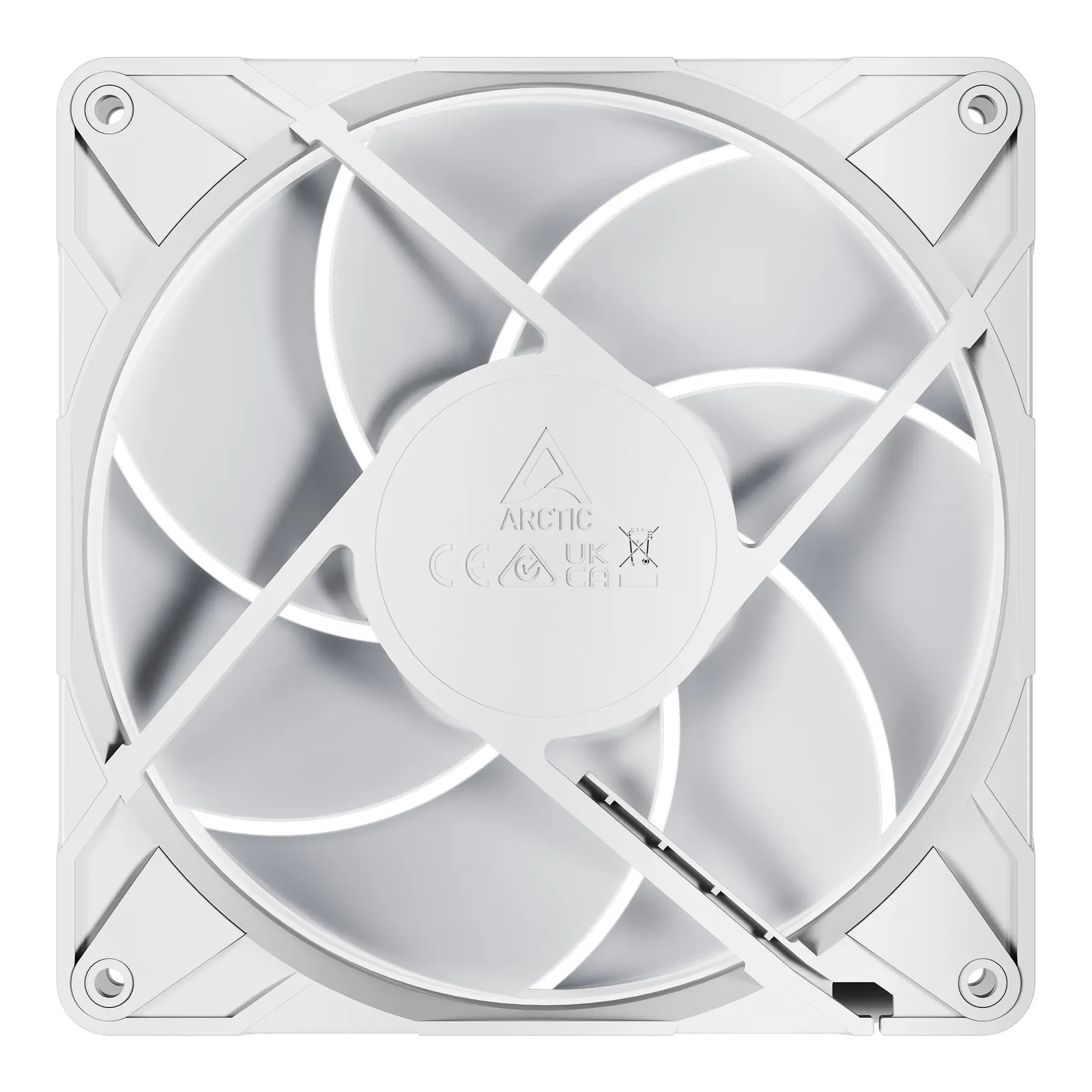 ქეისის ვენტილატორი Arctic P14 Pro A-RGB White 3 Pack