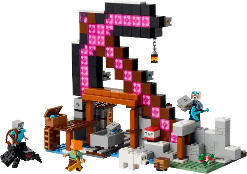 კონსტრუქტორი LEGO Minecraft The Pickaxe Mine 21277