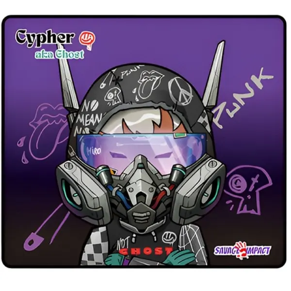 მაუს პადი Bloody BP-45W Cypher Ghost Mouse pad