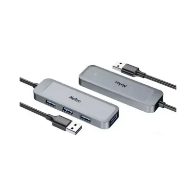 NT08WF11-30GR,Netac USB Hub WF11, USB-A to USB3.0*4