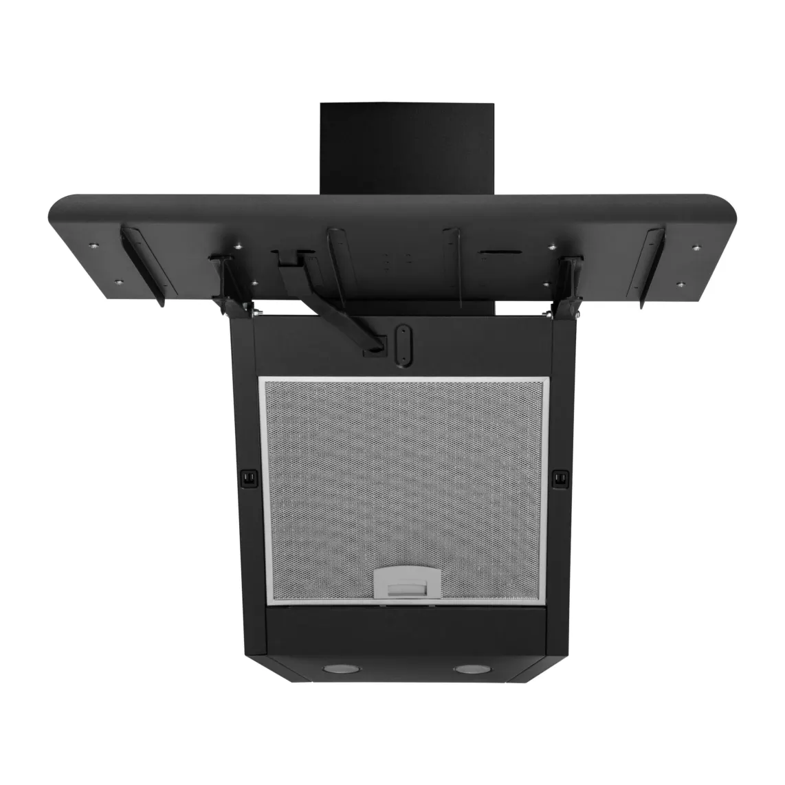 გამწოვი Ardesto Hood Inclined hood, 60cm, 900m3h, glass, 2x1W LED, sensor, black