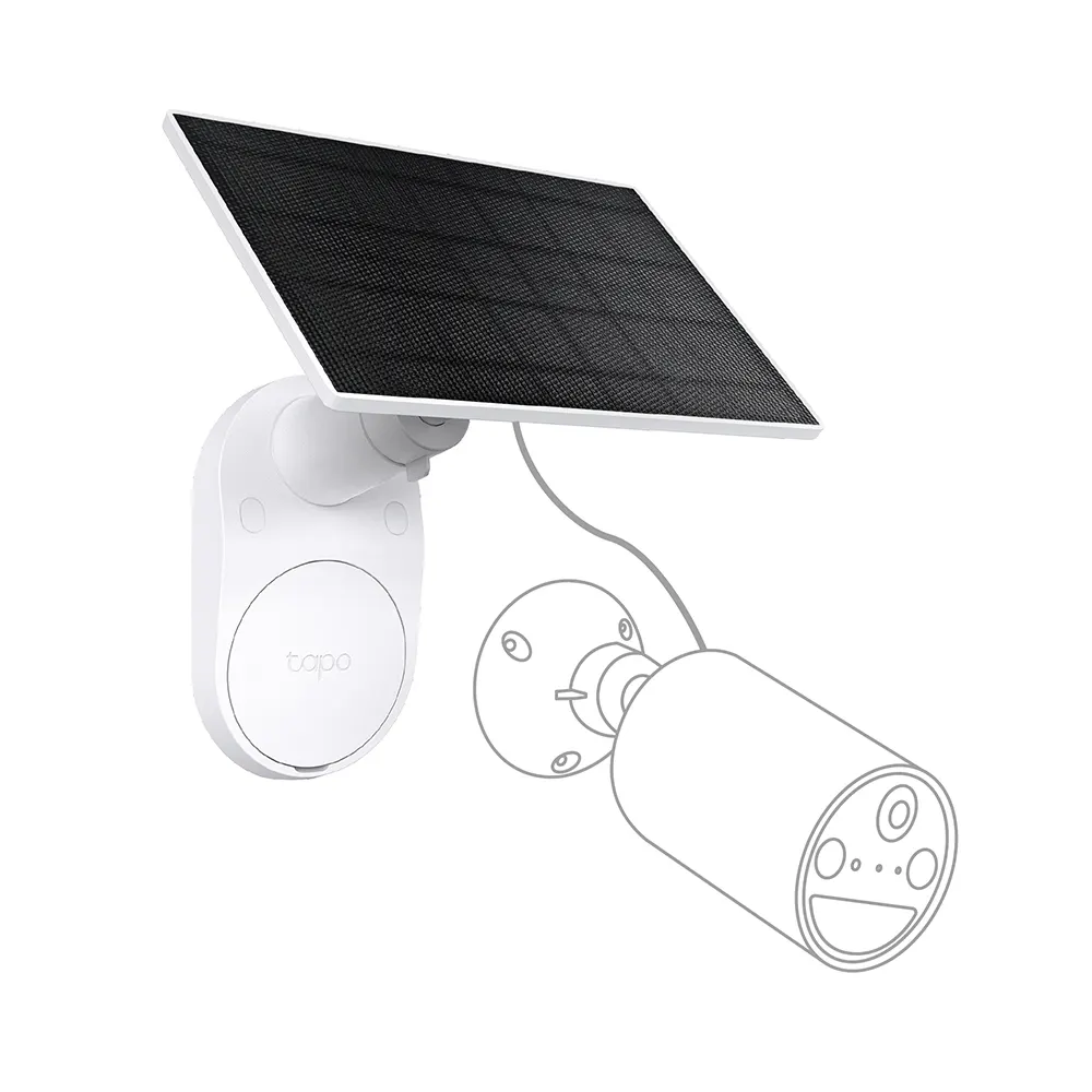 სმარტ კამერა TP-Link Tapo A201 Solar Panel - Compatible With Tapo Battery Cameras, IP65 Waterproof, Output Port: Type-C