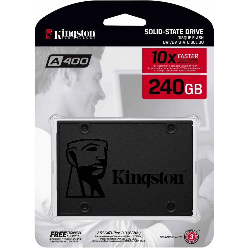 Kingston SA400S37/240G SSD 2.5" A400 240GB SATA TLC