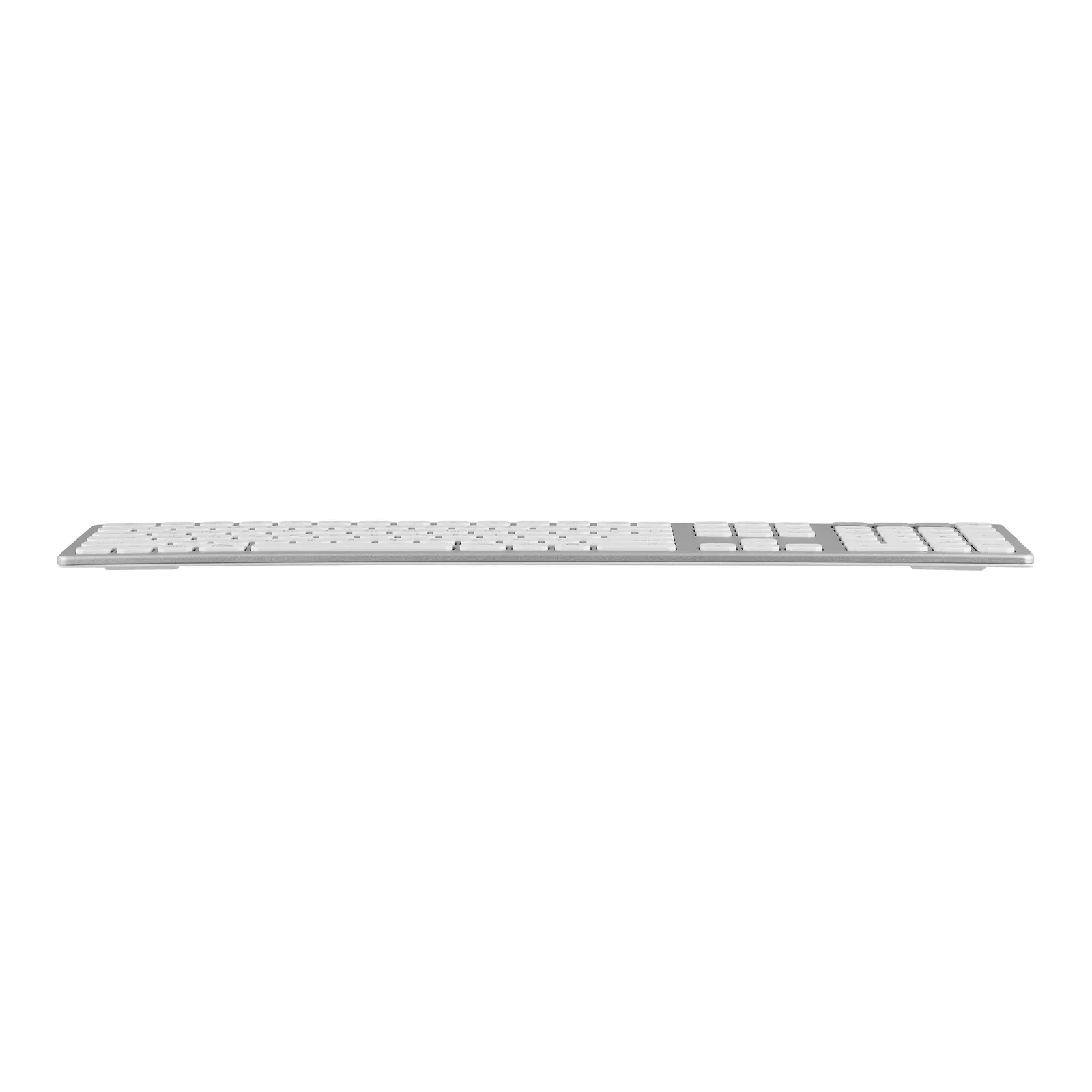 კლავიატურა 2E Keyboard membrane KS270 109key, WL/BT, EN/UK, silver-white