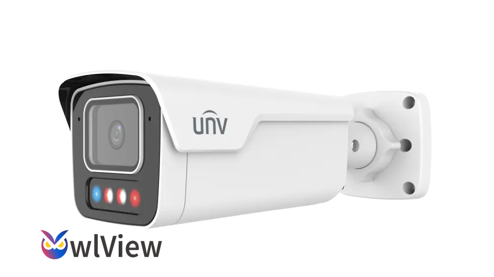 IP კამერა - 4მპ, 2.8მმ, Bullet, Mic, Speaker, SD, ANR, UMD, IK10, Wise-ISP, Uniview IPC2B14SE-ADF28KMC-WP-I1