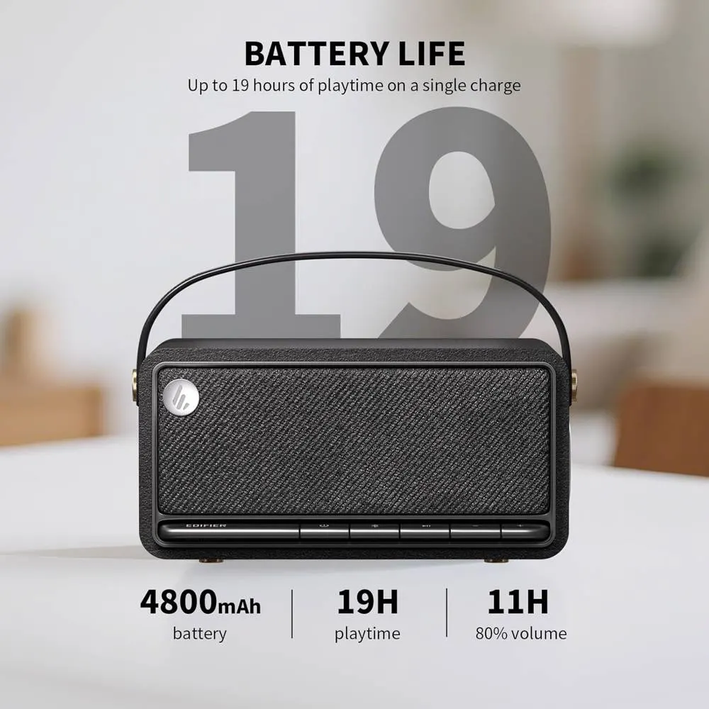 დინამიკი Edifier MP330, 40W, Bluetooth, USB-C, microSD, Speaker, Black