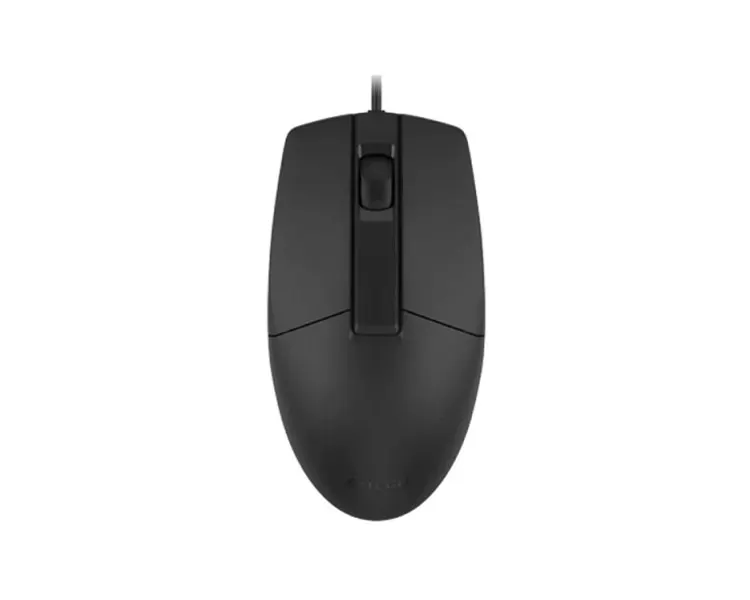 მაუსი A4tech OP-330 Wired Optical Mouse Black