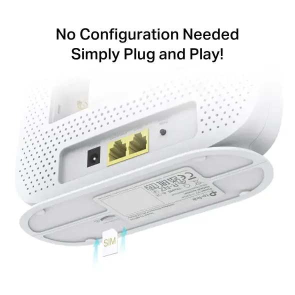 LTE როუტერი TP-Link, TL-MR105, 300 Mbps Wireless N 4G LTE Router