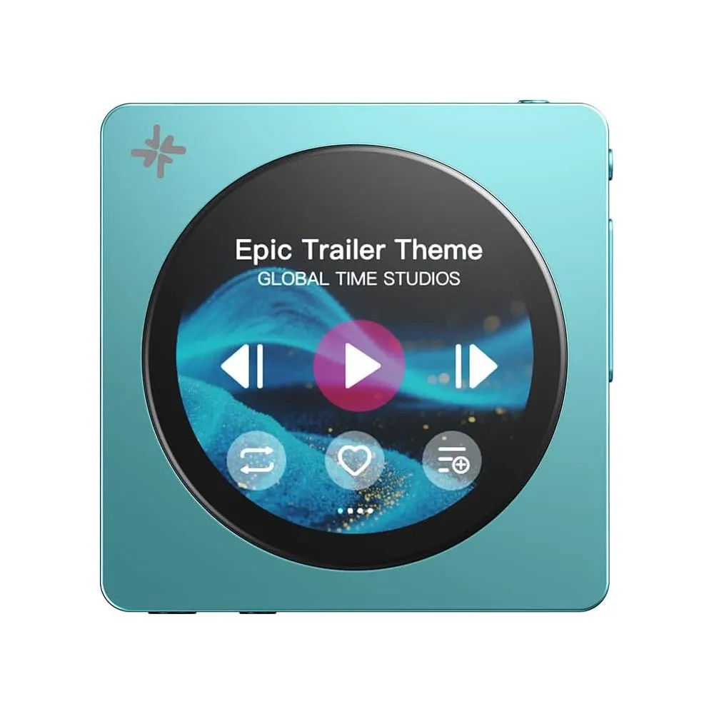 Hi-Res აუდიო პლეერი FiiO SNOWSKY DISC F5381D HiFi Music Player, Dual DAC Digital Audio Player, Bluetooth 5.4 LDAC, Touchscreen Blue