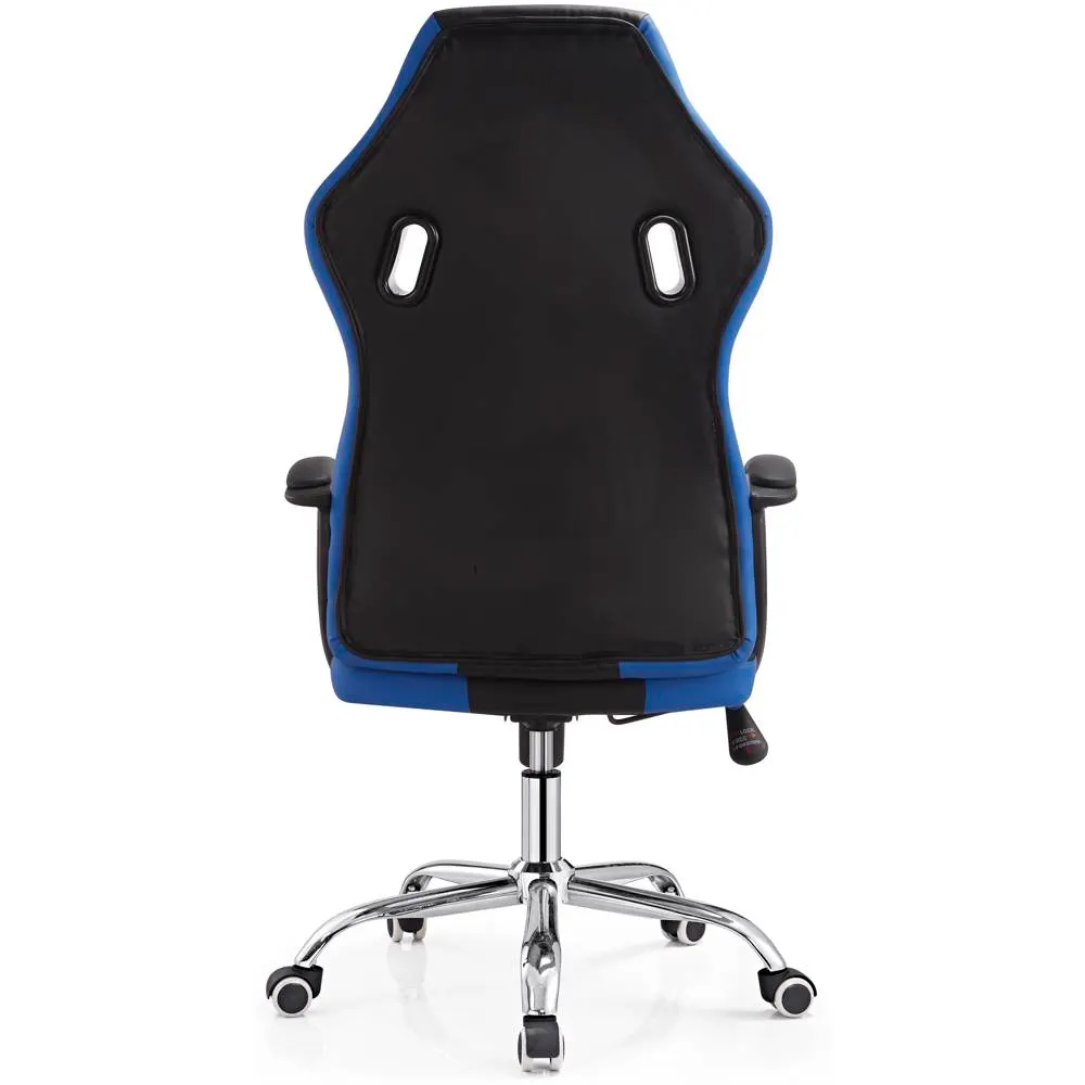 გეიმერული სავარძელი ALLX SK8815, Gaming Chair, Blue/Black