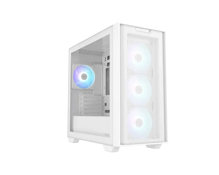 ქეისი Asus A21 Plus 4x120mm ARGB Fans Mini Tower White - 90DC00H3-B19010