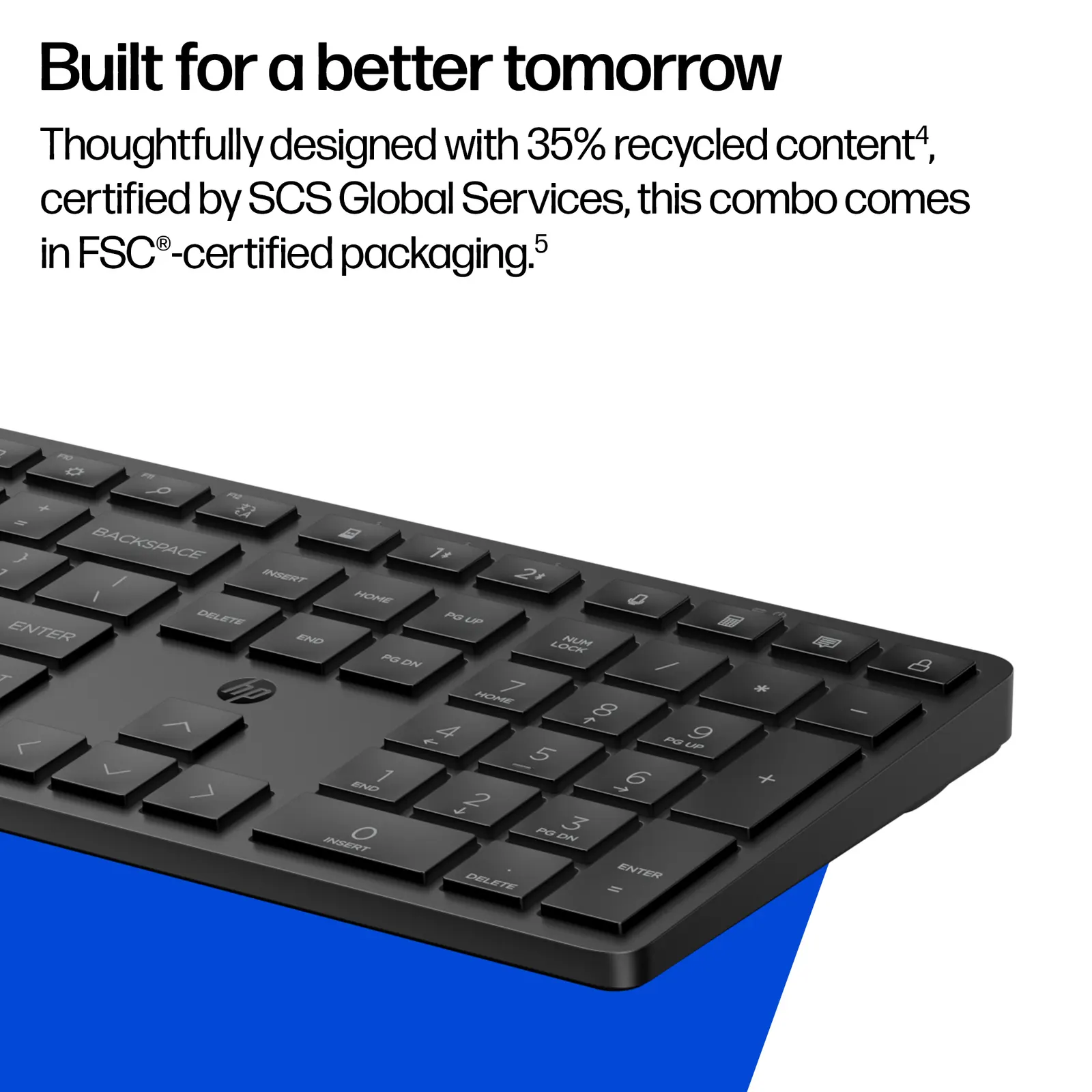 კლავიატურა-მაუსი HP 490C Wireless Combo Black