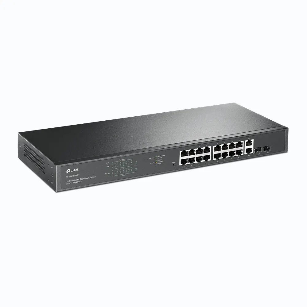 TP-Link TL-SG1218MP Rackmount Switch PoE+