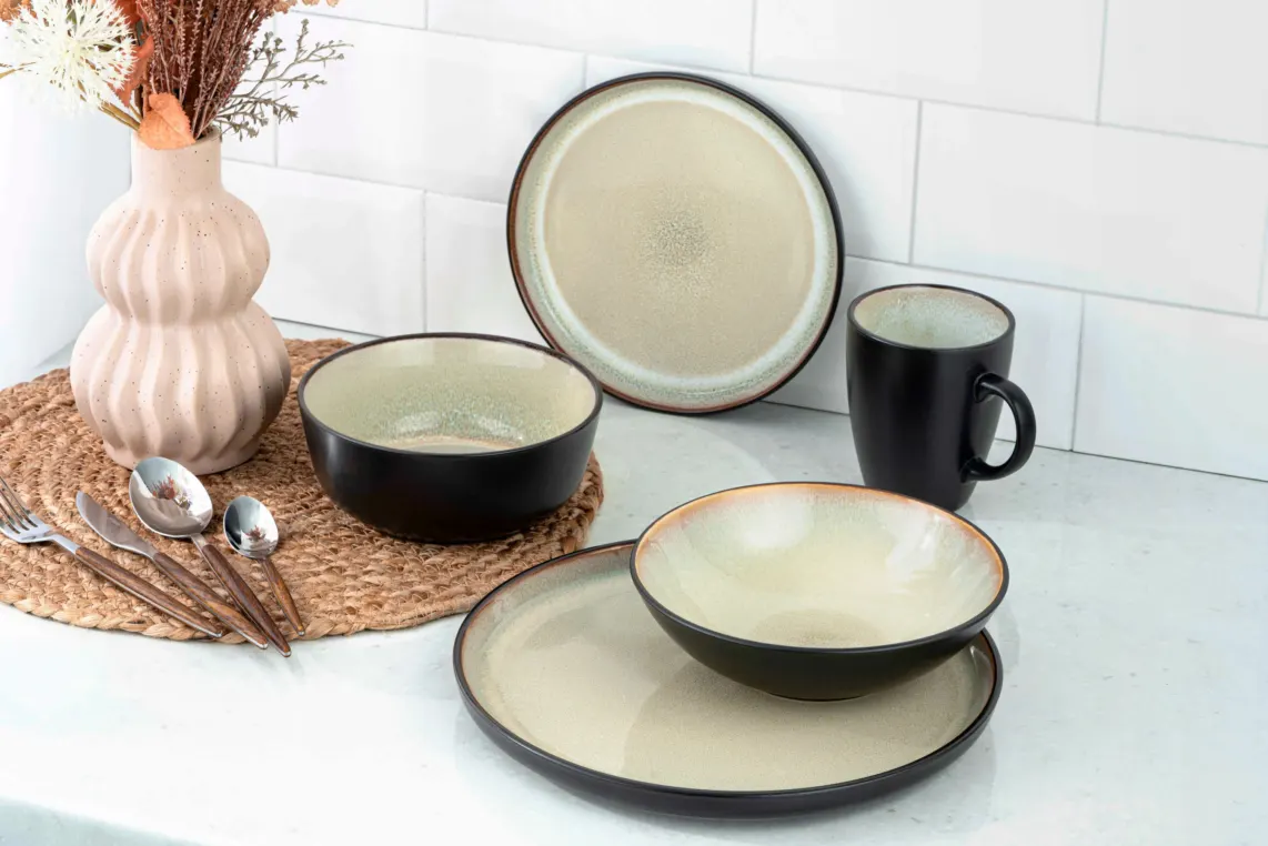 ჯამი Bowl ARDESTO Bolzano, 720ml, ceramic, black-green