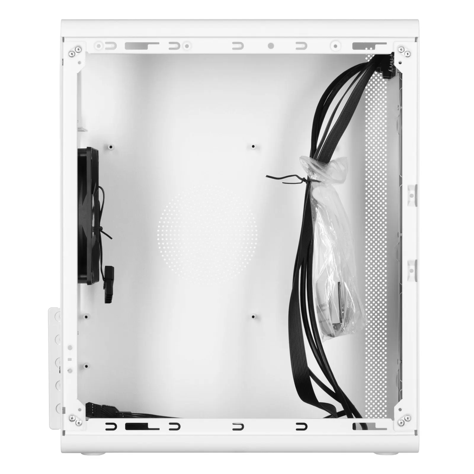 ქეისი PC case 2E Credo V285W without PSU, 1xUSB3.0, 1x USB 2.0, 1xUSB Type-C, 1x120mm, VGA 300mm, mATX, white